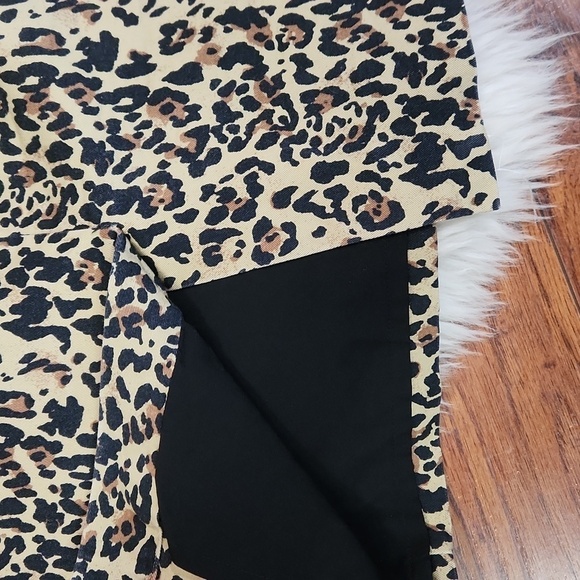 J.Crew No.2 Pencil Skirt Leopard Print Bi Stretch - Picture 4 of 4